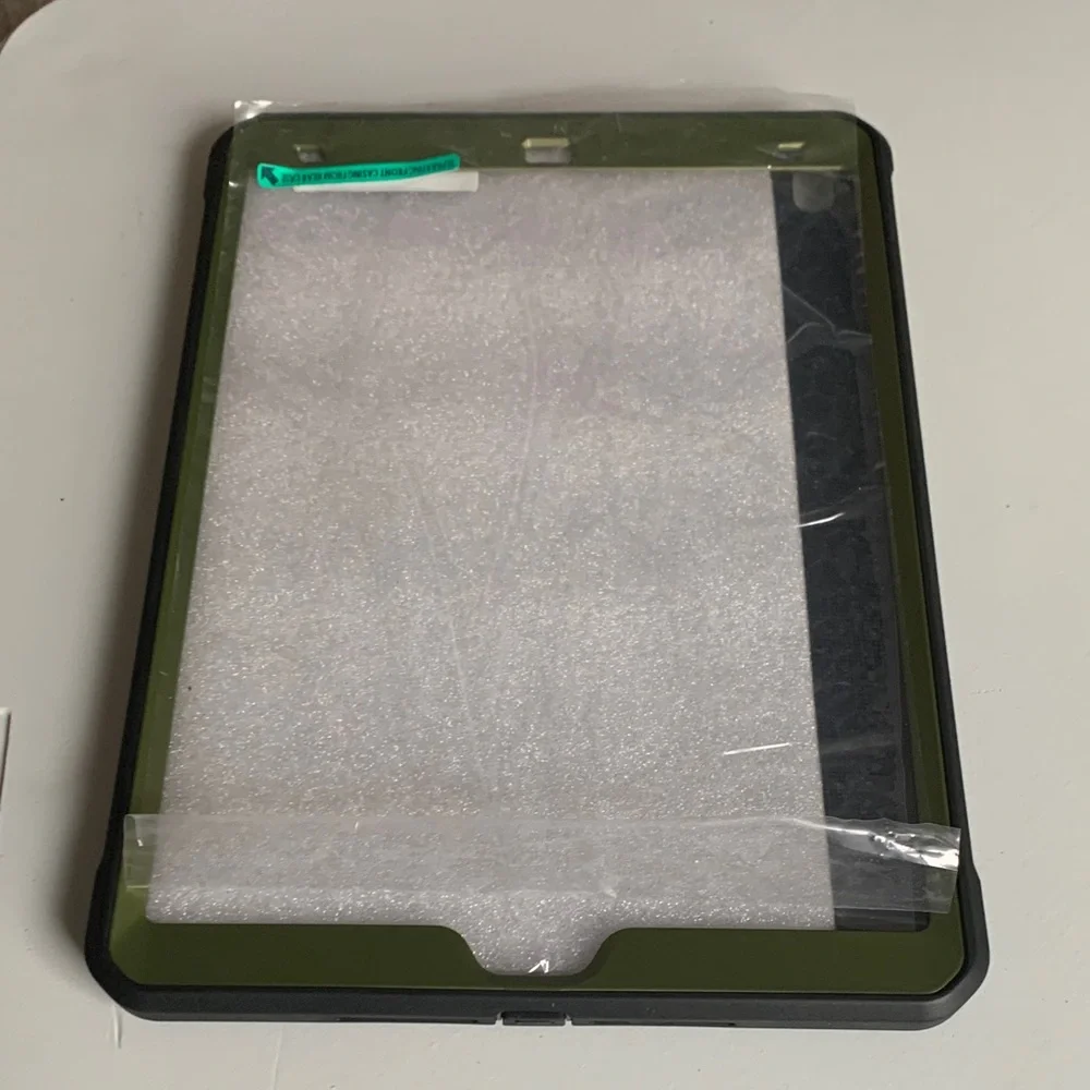 Green and Black Tablet Case